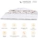 Одеяло бамбуковое летняя коллекция (до 24°С) "Luxury Exclusive" №1375, 200х220см