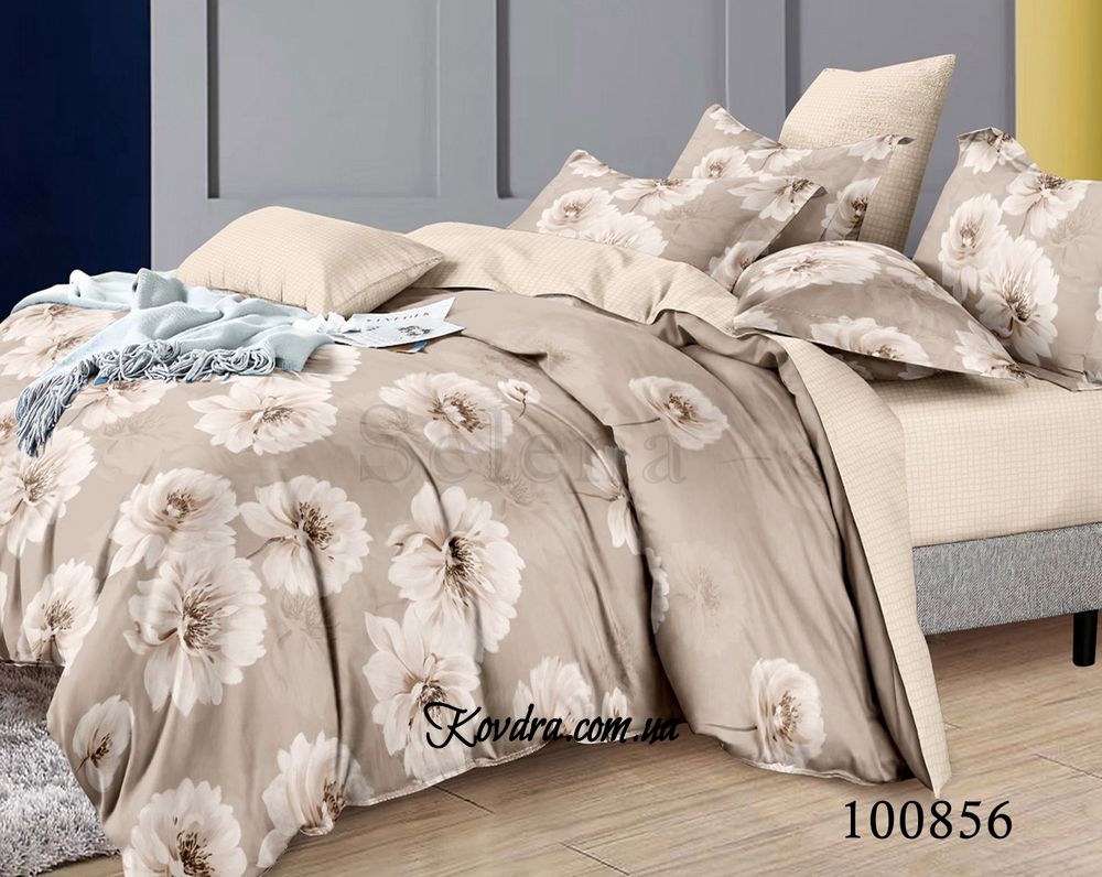 Комплект постельного белья "Нежное утро" с тканью-компаньоном, полуторный полуторный