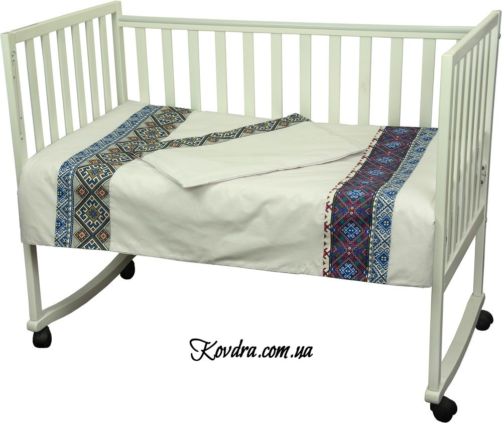Комплект постельного белья "Славяночка", простынь на резинке детский