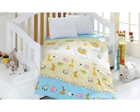 Комплект постельного белья для новорожденных Class Safari детский