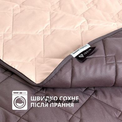 Покривало "Стиль Cube" шоколад/бєж, 140х210 см