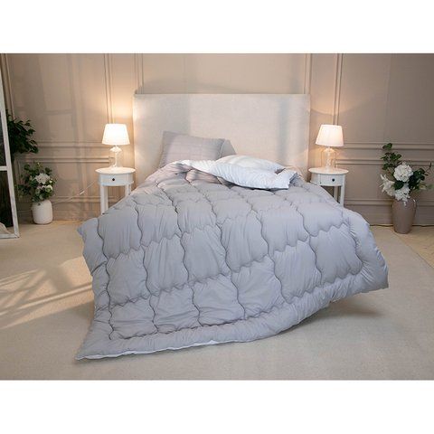 Ковдра 172х205 см зимова силіконова 316.52_Grey White 316.52_Grey White