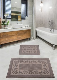 Набір килимків для ванної кімнати - Cocosh, 50х60см + 60х100см cb11007201