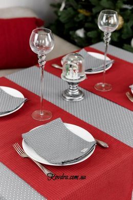 Доріжка-раннер Merry Christmas сіра, 40х140 см