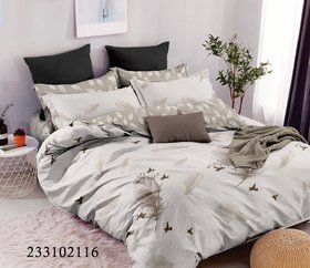 Комплект постельного белья "Нежные перышки" с тканью-компаньоном, семейный