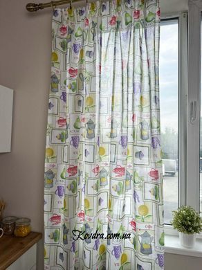 Гардина Green apples ПРОВАНС, 145х250см 034899