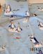 Комплект постельного белья бязь "Пингвинчики Blue" без ткани-компаньона, двойной двуспальный 101431-020
