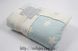 Плед мікроплюш Star Patchwork throw mint ментоловий, 130х170см 130х170