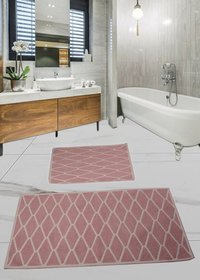 Набір килимків для ванної кімнати - Kidi Pink, 50х60см + 60х100см cb11007203