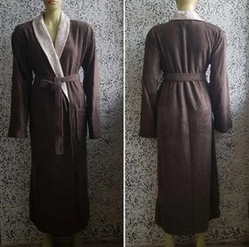 Халат жіночий бамбук, коричневий rj15876