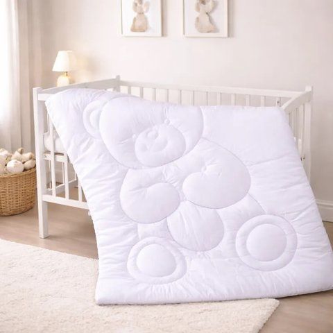 Ковдра антиалергенна MIRSON №0536 Sleepy Friends "Дрімко" Ecosilk (мікросатин) літо, 110х140 см