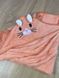 Полотенце для купания Rabbit оранжевое, 80х80 см