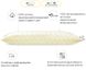 Подушка антиаллергенная Carmela Eco-Soft Hand Made 492 низкая, 50х70 см