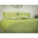 Покривало ТМ Руно велюр 330.55_Olive Green ромб, 220х240 см