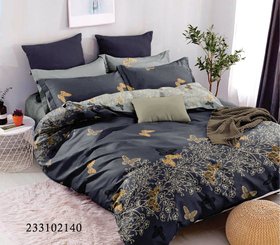 Комплект постельного белья "Ночные бабочки" с тканью-компаньоном, семейный