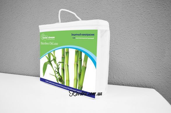 Непромокаемый наматрасник "Bamboo DeLux" (на резинках по углам), 80х160см