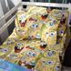 Комплект постільної білизни Бязь 17-0804 Funny Sponge Bob, євро