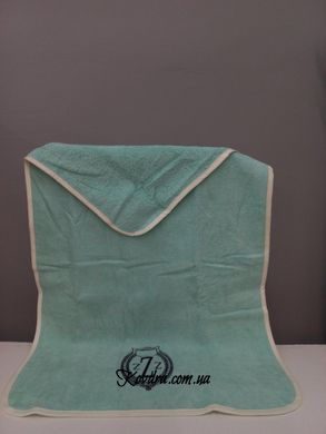 Женское полотенце для сауны махра/велюр Mint, 50х90см