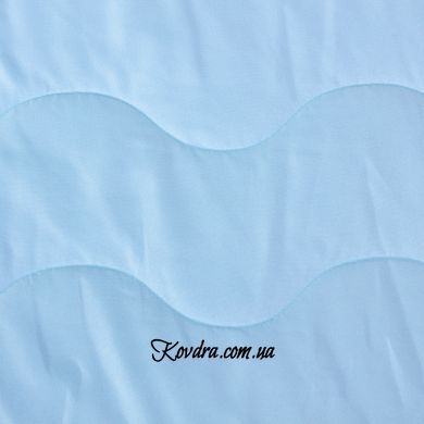 Наматрасник №1713 Eco Light Blue (EcoSilk) (обычный на резинке по углам)