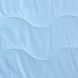 Наматрасник №1713 Eco Light Blue (EcoSilk) (обычный на резинке по углам)