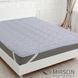 Наматрасник №1713 Eco Light Blue (EcoSilk) (обычный на резинке по углам)