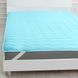 Наматрасник №1713 Eco Light Blue (EcoSilk) (обычный на резинке по углам)