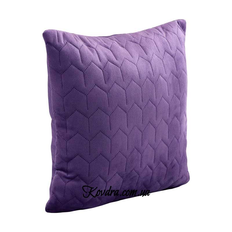 Декоративна подушка Velour "Violet", 40х40 см