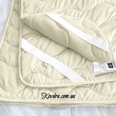 Наматрасник №1714 Eco Light Crem (EcoSilk) (обычный на резинке по углам)