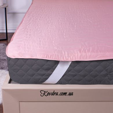 Наматрасник №1714 Eco Light Crem (EcoSilk) (обычный на резинке по углам)