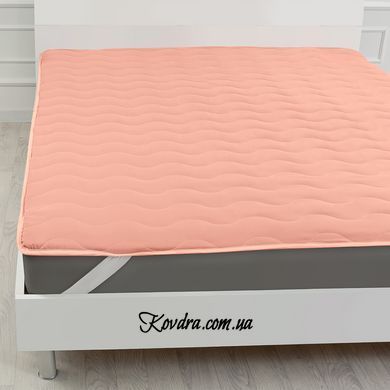 Наматрасник №1714 Eco Light Crem (EcoSilk) (обычный на резинке по углам)