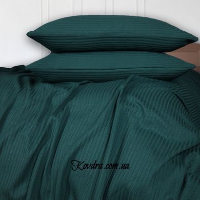Комплект постільної білизни Піке №10-05 "Arrowline Emerald", манеж