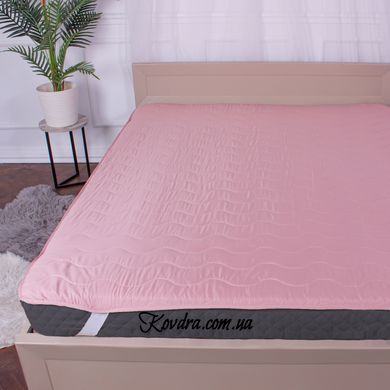 Наматрасник №1714 Eco Light Crem (EcoSilk) (обычный на резинке по углам)