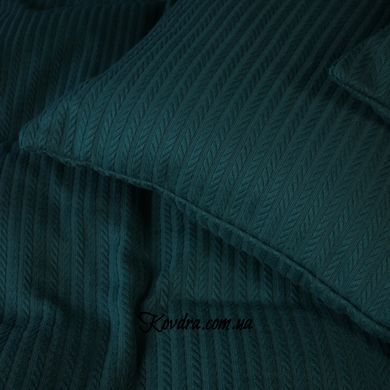 Комплект постільної білизни Піке №10-05 "Arrowline Emerald", манеж