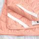 Наматрасник №1714 Eco Light Crem (EcoSilk) (обычный на резинке по углам)