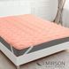 Наматрасник №1714 Eco Light Crem (EcoSilk) (обычный на резинке по углам)