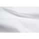 Простирадло на резинці з наволочками "Iris Home ранфорс - White" біле, 160х200 см