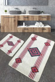 Набор ковриков для ванной комнаты MEORE, 60х100 см и 50х60 см