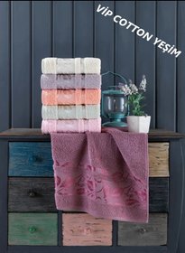 Набор хлопковых полотенец Cestepe VIP Cotton Yesim, 90х150 см (6 шт)