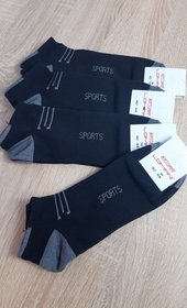 Шкарпетки чоловічі "Sports" чорні, розмір 40-46