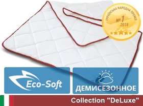 Одеяло антиаллергенное DeLuxe Eco-Soft 815 деми, 110x140 см