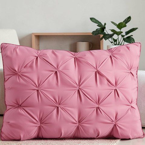 Подушка "Тісто" Colorful , рожева 50х70 см