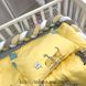 Детский комплект постельного белья сатин Twill 413, простынь на резинке детский