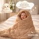 Ковдра вовняна MIRSON №0521 Sleepy Friends "Боббі" Wool (бязь) літо, 110х140 см