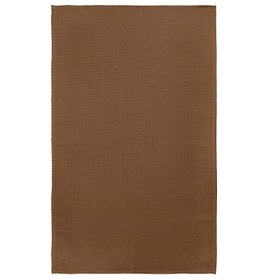 Полотенце вафельное коричневое, 45х80см