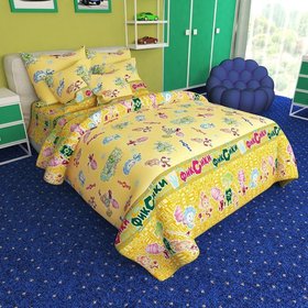 Комплект постельного белья "Фиксики жёлтые", подростковый детский