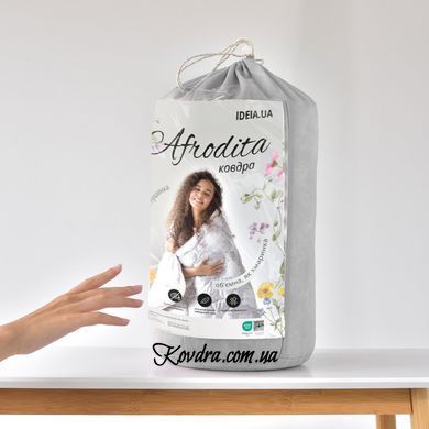 Ковдра літня 175х210 Afrodita IDEIA, штучний пух, легка, полегшена, м&rsquo;яка id8-34925*001