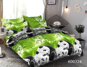 Комплект постельного белья "Пандочки 2", двойной двуспальный