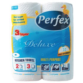 Паперові рушники PERFEX DELUXE, 2шт 3 шари (7381)