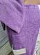 Набір для сауни жіночий Gursan бузковий: рушник на липучці,чалма,капці