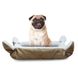 Лежак для кішок собак темно-бежевий, 50×70 см